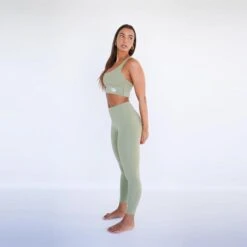 Leggings Mallas Fitness Largas Sostenible Poliéster Mujer Fitplanet Seaturtle -Fitness Tienda leggings mallas fitness largas sostenible poliester mujer fitplanet seaturtle 2