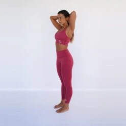 Leggings Mallas Fitness Largas Sostenibles Poliéster Mujer Fitplanet Seal Rojo 8 Leggings Mallas Fitness Largas Sostenibles Poliéster Mujer Fitplanet Seal Rojo -Fitness Tienda leggings mallas fitness largas sostenibles poliester mujer fitplanet seal rojo 1