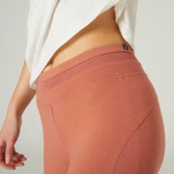 Leggings Mallas Fitness Slim 7/8 Mujer 520 Sepia -Fitness Tienda leggings mallas fitness slim 78 mujer 520 sepia 4