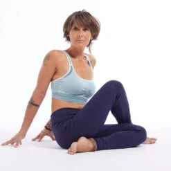 Leggings Mallas Yoga Confort Embarazadas Ecofriendly Mujer Azul Marino -Fitness Tienda leggings mallas yoga confort embarazadas ecofriendly mujer azul marino 4