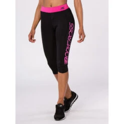 Leggings Para Correr Paula Negro/Amarillo -Fitness Tienda leggings para correr paula negrorosa