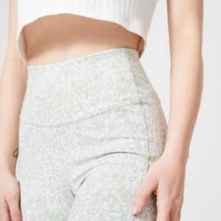 Mallas Ciclistas Fitness 520 Mujer Beis Estampado -Fitness Tienda mallas ciclistas fitness 520 mujer beis estampado 3