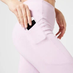 Mallas Ciclistas Fitness 520 Mujer Rosa Claro Moldeadoras -Fitness Tienda mallas ciclistas fitness 520 mujer rosa claro moldeadoras 4