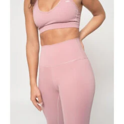 Mallas Leggings De Talle Alto Soft Touch - Rosa 10 Mallas Leggings De Talle Alto Soft Touch - Rosa -Fitness Tienda mallas leggings de talle alto soft touch rosa 2