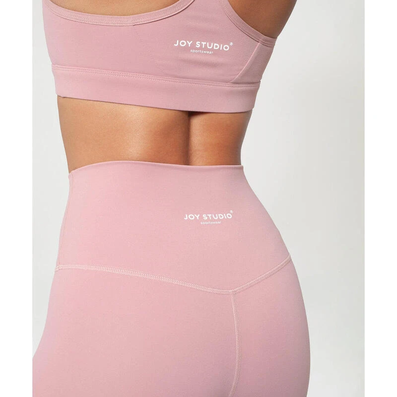 Mallas Leggings De Talle Alto Soft Touch - Rosa 6 Mallas Leggings De Talle Alto Soft Touch - Rosa - Imagen 4