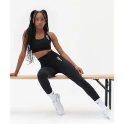 Mallas Leggings Seamless Super Strong - Negro -Fitness Tienda mallas leggings seamless super strong negro 2
