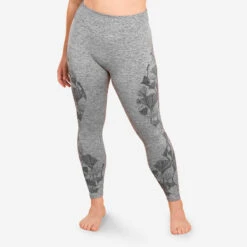 Mallas Yoga Estampado Ginko Mujer Kimjaly Dyn Gris -Fitness Tienda mallas yoga estampado ginko mujer kimjaly dyn gris 2