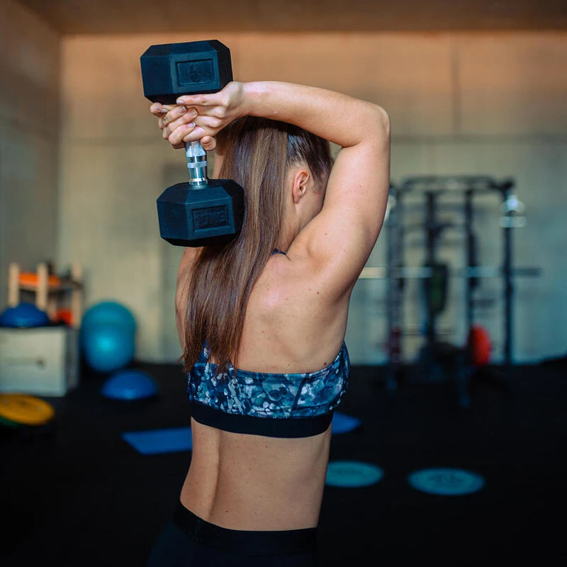 Mancuerna Hexagonal De Caucho | Varios Pesos 7 Mancuerna Hexagonal De Caucho | Varios Pesos - Imagen 5