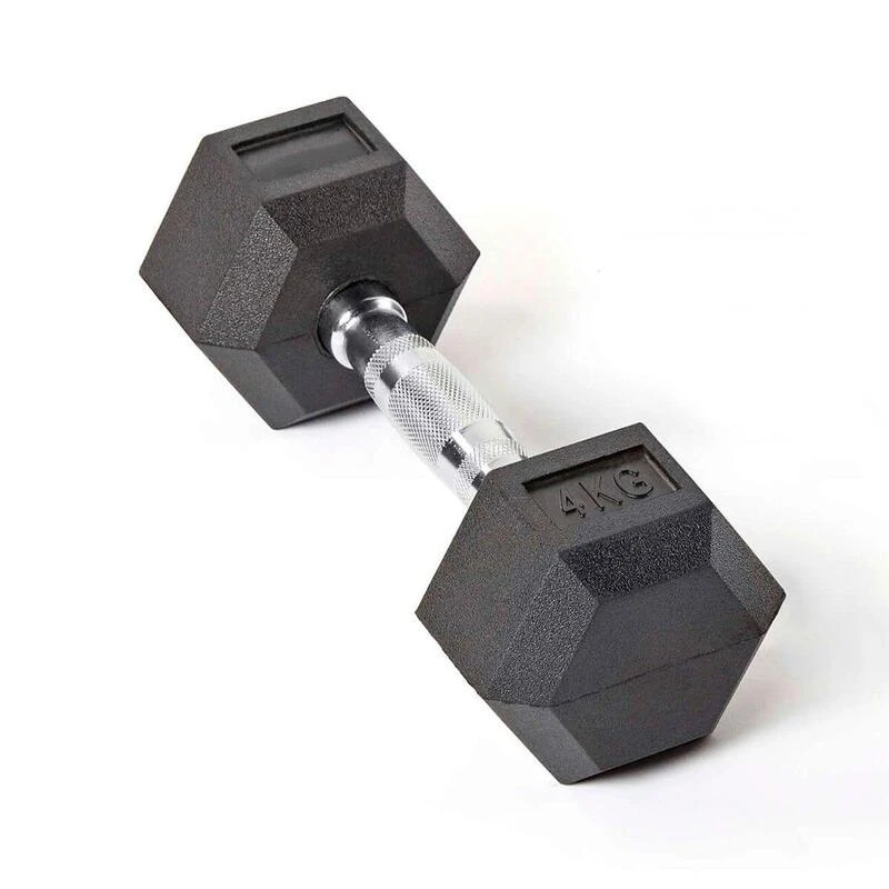 MANCUERNA HEXAGONAL DUMBBELL 4 KG (Sin Logo) 3 MANCUERNA HEXAGONAL DUMBBELL 4 KG (Sin Logo)