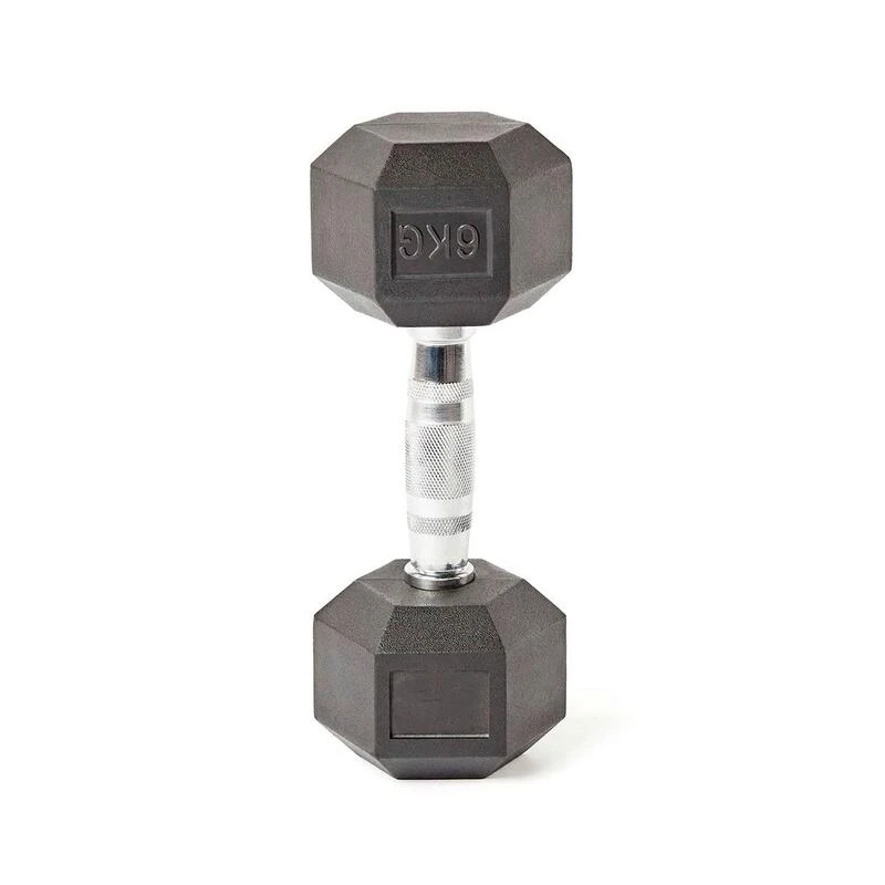 MANCUERNA HEXAGONAL DUMBBELL 6 KG (Sin Logo) 4 MANCUERNA HEXAGONAL DUMBBELL 6 KG (Sin Logo) - Imagen 2