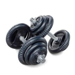 Mancuernas 34 Kg / Juego De 2 Mancuernas -Fitness Tienda mancuernas 34 kg juego de 2 mancuernas 1