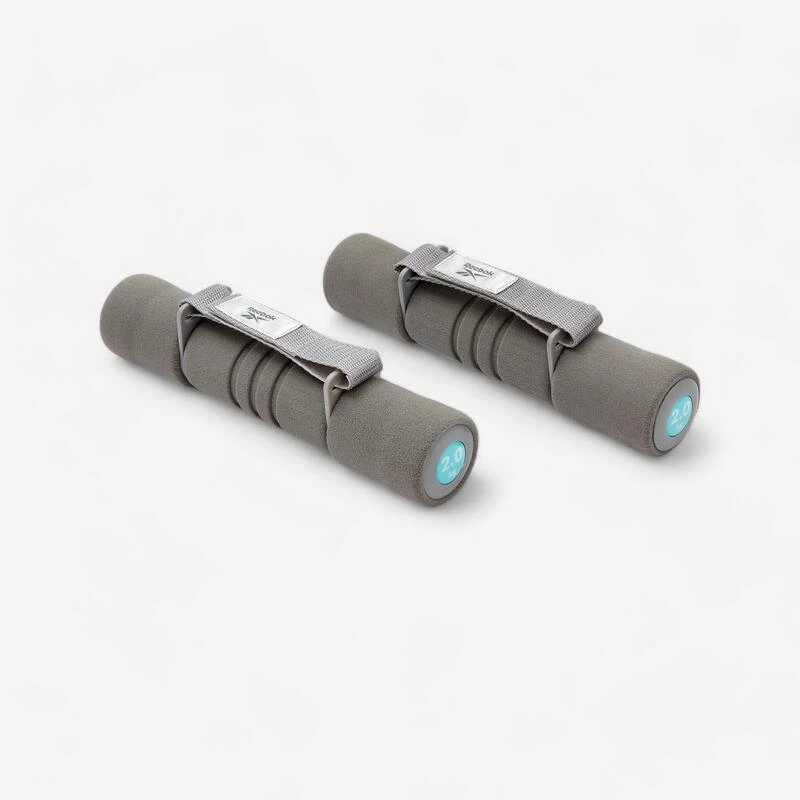 Mancuernas De Espuma Con Correas Autoadherentes Ajustables Softgrip Reebok 2 Kg 3 Mancuernas De Espuma Con Correas Autoadherentes Ajustables Softgrip Reebok 2 Kg