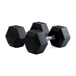 BODYTONE Mancuernas De Goma Hexagonales Profesionales 17Kg