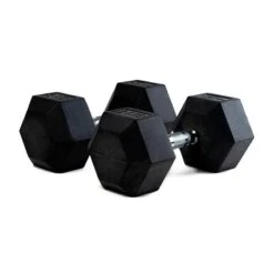 BODYTONE Mancuernas De Goma Hexagonales Profesionales 25Kg