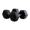 BODYTONE Mancuernas De Goma Hexagonales Profesionales 27Kg
