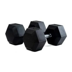BODYTONE Mancuernas De Goma Hexagonales Profesionales 27Kg