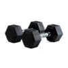 BODYTONE Mancuernas De Goma Hexagonales Profesionales 9Kg