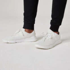 Pantalón Chándal Fitness Algodón Ajustado Hombre Domyos 500+ Negro 11 Pantalón Chándal Fitness Algodón Ajustado Hombre Domyos 500+ Negro -Fitness Tienda pantalon chandal fitness algodon ajustado hombre domyos 500 negro 3