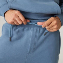 Pantalón Chándal Fitness Felpa Hombre Domyos Azul 11 Pantalón Chándal Fitness Felpa Hombre Domyos Azul -Fitness Tienda pantalon chandal fitness felpa hombre domyos azul 4