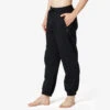 Pantalón Chándal Fitness Felpa Recto Hombre Domyos 500 Negro 1 Pantalón Chándal Fitness Felpa Recto Hombre Domyos 500 Negro -Fitness Tienda pantalon chandal fitness felpa recto hombre domyos 500 negro