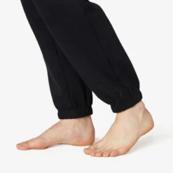 Pantalón Chándal Fitness Felpa Recto Hombre Domyos 500 Negro 12 Pantalón Chándal Fitness Felpa Recto Hombre Domyos 500 Negro -Fitness Tienda pantalon chandal fitness felpa recto hombre domyos 500 negro 4