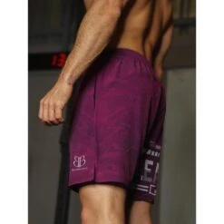 Pantalón Corto Hombre Banbroken PASSION Burdeos -Fitness Tienda pantalon corto hombre banbroken passion burdeos 2