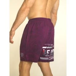 Pantalón Corto Hombre Banbroken PASSION Burdeos -Fitness Tienda pantalon corto hombre banbroken passion burdeos 4