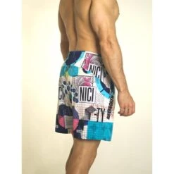 Pantalón Corto Hombre Banbroken SYNCHRO Multicolor -Fitness Tienda pantalon corto hombre banbroken synchro multicolor 3