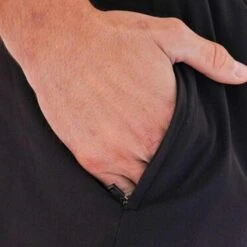 Pantalón Corto Sostenible Deportivo Poliéster Hombre Fitplanet Negro -Fitness Tienda pantalon corto sostenible deportivo poliester hombre fitplanet negro 3