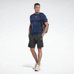 Reebok Pantalón Corto Workout Ready Mélange -Fitness Tienda pantalon corto workout ready melange 2