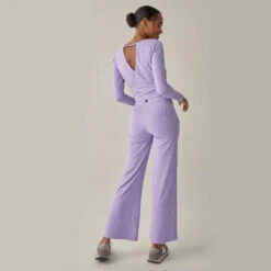 Pantalón Deportivo Feline Wide De Mujer Black Limba -Fitness Tienda pantalon deportivo feline wide de mujer black limba 4