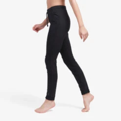 Pantalón Jogger De Fitness Domyos 500 De Mujer Gris Ajustado -Fitness Tienda pantalon jogger de fitness domyos 500 de mujer negro ajustado
