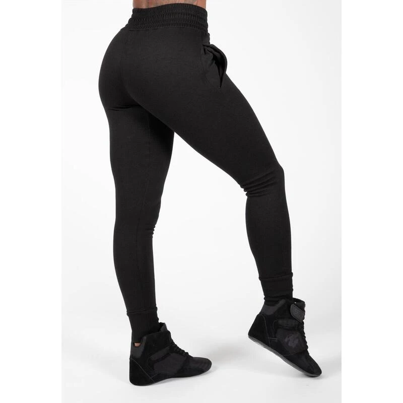 Pantalón Jogger Fitness Largo Mujer GORILLA WEAR Pixley Negro 5 Pantalón Jogger Fitness Largo Mujer GORILLA WEAR Pixley Negro - Imagen 3