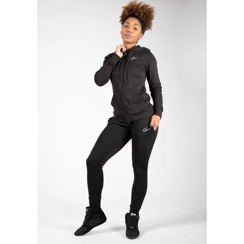 Pantalón Jogger Fitness Largo Mujer GORILLA WEAR Pixley Negro 6 Pantalón Jogger Fitness Largo Mujer GORILLA WEAR Pixley Negro - Imagen 4