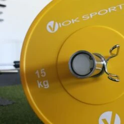Par De Cierres Para Barra Olímpica Viok Sport -Fitness Tienda par de cierres para barra olimpica viok sport 2