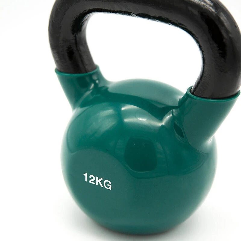 Pesa Rusa Kettlebell Hierro Con Recubrimiento De Vinilo 12kg 4 Pesa Rusa Kettlebell Hierro Con Recubrimiento De Vinilo 12kg - Imagen 2