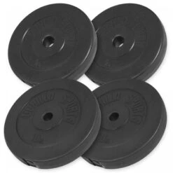 SET DE MANCUERNAS 60KG |DISCOS DE PLÁSTICO + BARRAS 2X35CM Y 1X170CM|MUSCULACIÓN -Fitness Tienda set de mancuernas 60kg discos de plastico barras 2x35cm y 1x170cmmusculacion 3