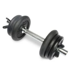Set Para Mancuernas 10kg. 6 Pesas. 1 Barra Corta Y 2 Abrazaderas Bodytone -Fitness Tienda set para mancuernas 10kg 6 pesas 1 barra corta y 2 abrazaderas bodytone 2