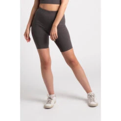 Pantalones Cortos De Motorista 'Body' Fitness - Mujer - Negro -Fitness Tienda short body biker mujer azul pizarra