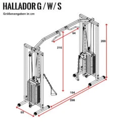 Supfit Hallador Cable Pull Tower Negro -Fitness Tienda supfit hallador cable pull tower negro 4