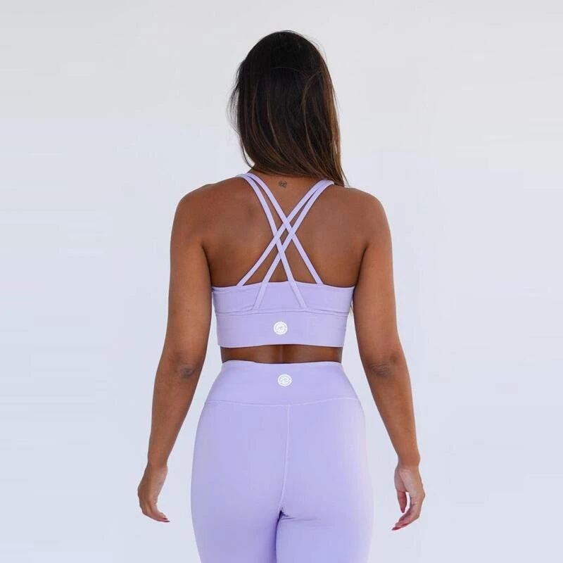 Top Deportivo Fitness Sostenible Poliéster Mujer Fitplanet Seahorse Lila 6 Top Deportivo Fitness Sostenible Poliéster Mujer Fitplanet Seahorse Lila - Imagen 4