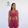 Top Deportivo Fitness Sostenible Poliéster Mujer Fitplanet Seal Rojo 2 Top Deportivo Fitness Sostenible Poliéster Mujer Fitplanet Seal Rojo -Fitness Tienda top deportivo fitness sostenible poliester mujer fitplanet seal rojo