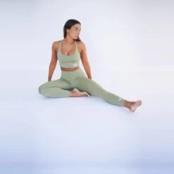 Top Deportivo Fitness Sostenible Poliéster Mujer Fitplanet Seaturtle Verde -Fitness Tienda top deportivo fitness sostenible poliester mujer fitplanet seaturtle verde 4