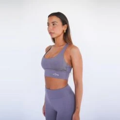 Top Deportivo Fitness Sostenible Poliéster Mujer Fitplanet Shark Gris 9 Top Deportivo Fitness Sostenible Poliéster Mujer Fitplanet Shark Gris -Fitness Tienda top deportivo fitness sostenible poliester mujer fitplanet shark gris 2