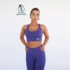 Top Deportivo Fitness Sostenible Poliéster Mujer Fitplanet Whale Azul Oscuro -Fitness Tienda top deportivo fitness sostenible poliester mujer fitplanet whale azul oscuro