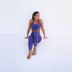 Top Deportivo Fitness Sostenible Poliéster Mujer Fitplanet Whale Azul Oscuro -Fitness Tienda top deportivo fitness sostenible poliester mujer fitplanet whale azul oscuro 4