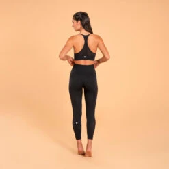 Top-Sujetador Yoga Premium Negro Sin Costuras -Fitness Tienda top sujetador yoga premium negro sin costuras 4